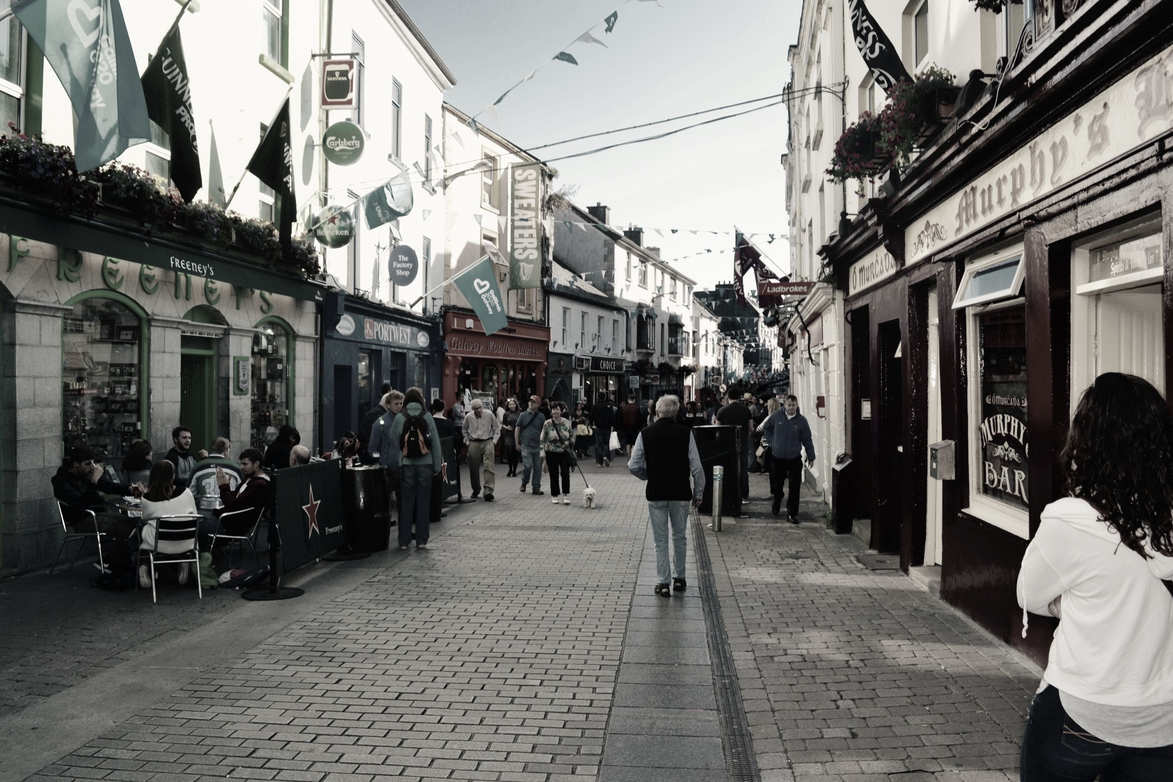 Street view of Galway
